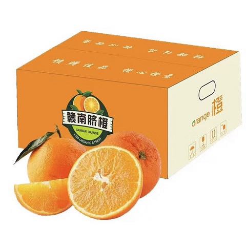 橙之味 江西赣南脐橙 10斤 单个200g+ 券后29.72元