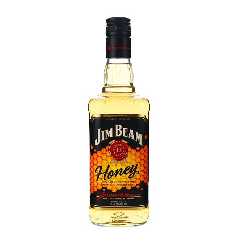 JIM BEAM 金賓 蜂蜜味 力嬌酒 30%vol 700ml 78元