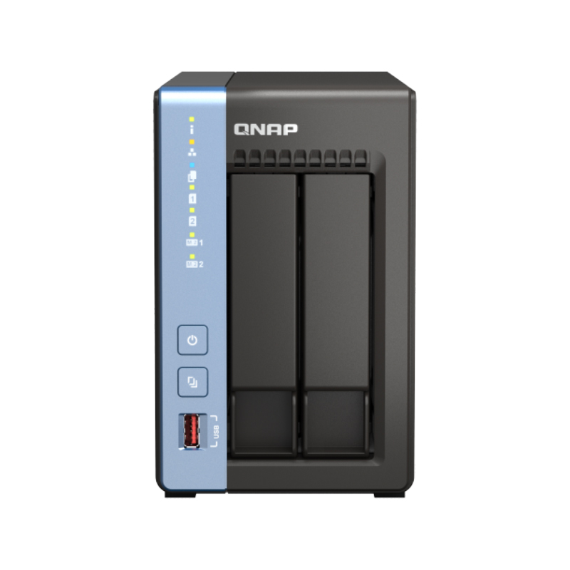 京东PLUS：QNAP 威联通 TS-264C 双盘位NAS存储（N5095、8GB）+希捷酷狼4TB*2 2703.01元