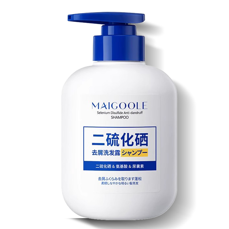 Maigoole 二硫化硒去屑洗发露清爽控油止痒柔顺蓬松深层清洁洗发水 300ml 1瓶 9.9元（需买2件，需用券）