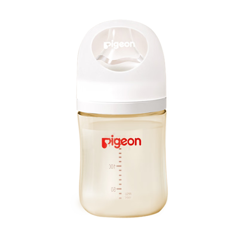 PLUS会员:贝亲Pigeon 宝宝PPSU奶瓶第3代160ml 54.55元（需领券）