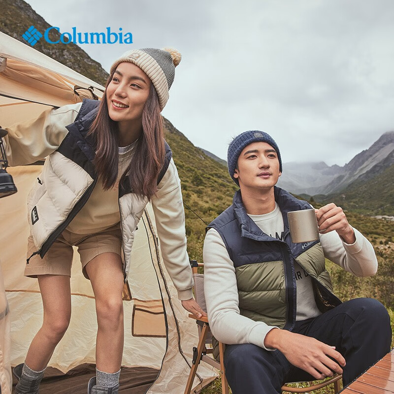 plus会员：Columbia 哥伦比亚 户外情侣鹅绒背心 700蓬金点 热能保暖羽绒WE8416 278 男女同款  769.5元 包邮（需用券，多重优惠）
