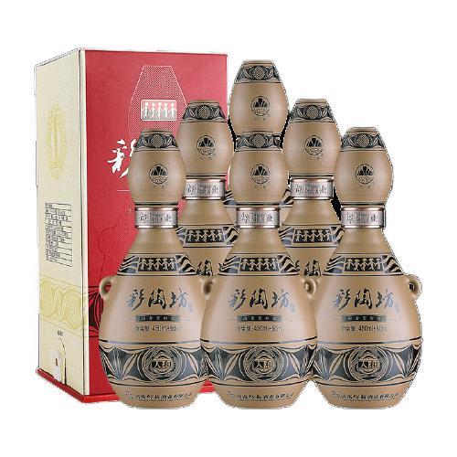 仰韶 彩陶坊人和尊享 46%vol 陶融型白酒 500ml+70ml*6瓶 538元（雙重優(yōu)惠）