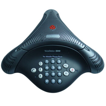 Polycom 宝利通 BOSS会议座机电话两用 VS300 3个360°麦克风 扬声器 高清免提 八爪鱼 音响 适合30㎡会议室 2717元