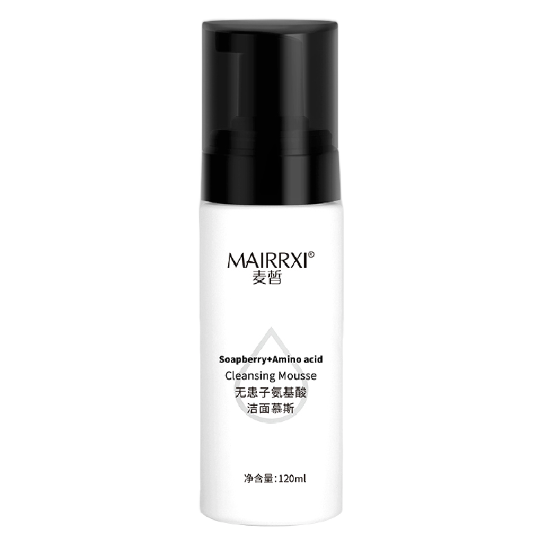 MAIRRXI 麦皙 男士无患子氨基酸洁面慕斯 120ml 券后6.83元