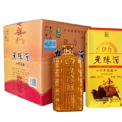 YILITE 伊力特 伊力老陈酒（十年） 绵柔型白酒 52度 500ml*6 整箱装 660元