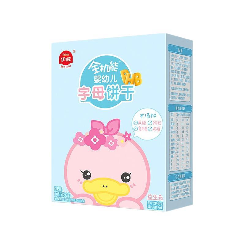 Eastwes 伊威 宝宝零食 婴幼儿字母饼干 券后6.9元