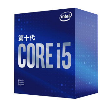 intel 英特尔 酷睿 十代酷睿系列 i5-10400F CPU 2.9GHz 6核12线程 399元