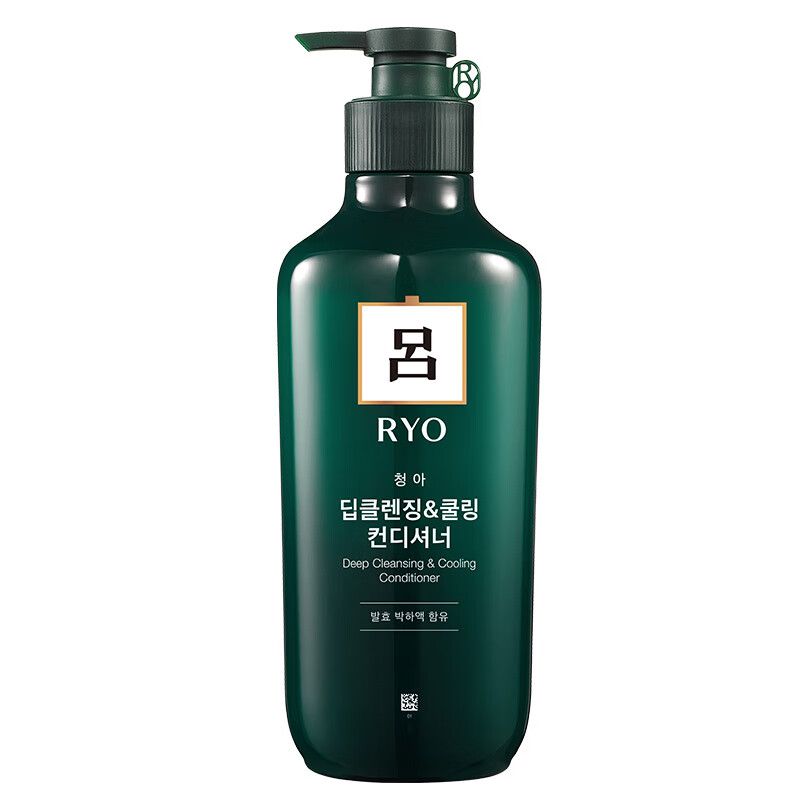 Ryo 吕 无硅油止痒控油去屑护发素 550ml 券后18.41元