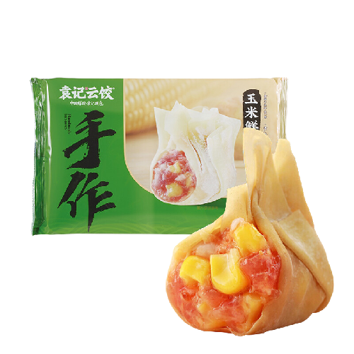 今日必买：袁记云饺 玉米鲜肉云吞 24只 310g 13.09元（需买4件，需用券）