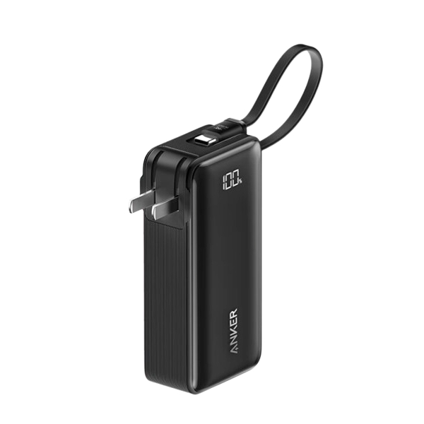 京东百亿补贴、PLUS会员：Anker 安克 三合一自带线移动电源 10000mAh 30W 297.51元