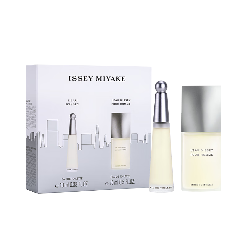 ISSEY MIYAKE一生之水旅行套裝香水(10ml+15ml)生日禮物 ￥169