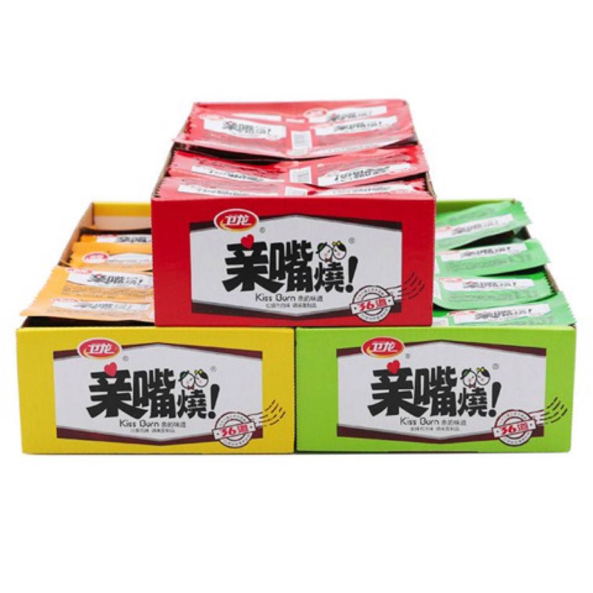 卫龙辣条休闲零食亲嘴烧大刀肉混合口味300g 5.9元