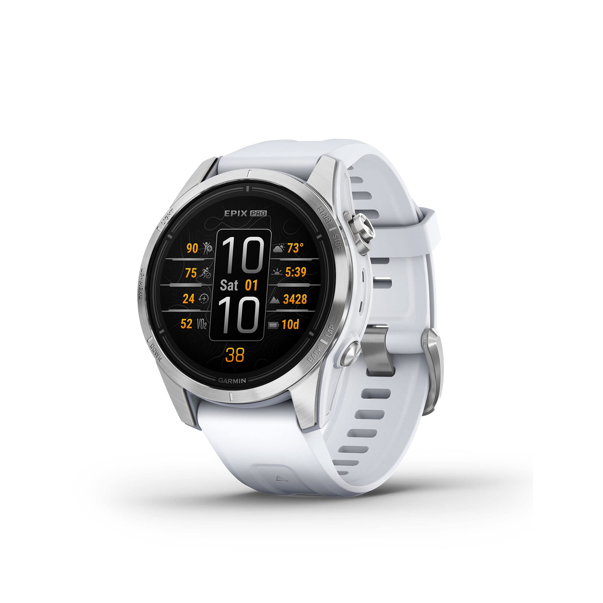 GARMIN 佳明 epixTM Pro (Gen 2) 智能手表 42 mm 银色 ￥4367.84