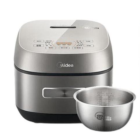 Midea 美的 电饭煲 0涂层316L不锈钢大容量4L智能IH电磁加热一级能效电饭锅米饭煲CFB4065S 券后386.4元