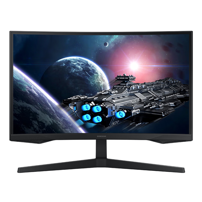 plus：三星（SAMSUNG）27英寸 165Hz G5 2K 1000R 曲面 1ms HDR FreeSync 低蓝光 玄龙骑士 电竞 显示器 LS27CG552ECXXF 1014.06元