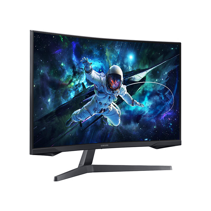 京东PLUS：SAMSUNG 三星 LS32CG552ECXXF 32英寸 VA 曲面 FreeSync 显示器（2560×1440、165Hz、HDR10） 1267.78元