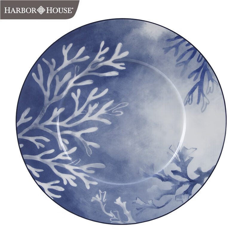 HARBOR HOUSE HarborHouse 珊瑚骨瓷餐盘 27.5cm 平装 券后219元