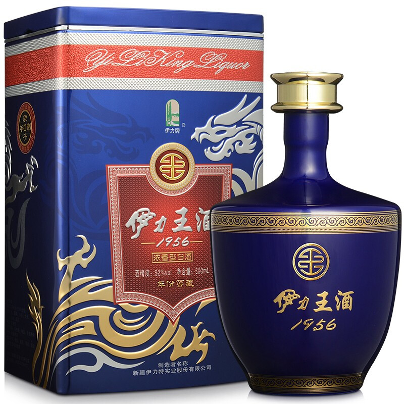 YILITE 伊力特 伊力王酒 （蓝王T35) 52°*500ml 浓香型白酒 券后439.31元