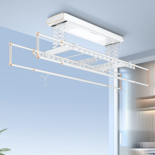 HOTATA 好太太 D-3130S 智能电动晾衣架 2.18m 白色+卢浮金 719.2元