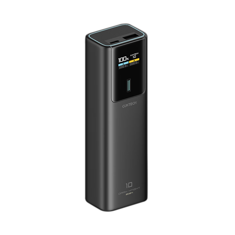 PLUS会员：CukTech 酷态科 PB100P 10号超级电能棒 移动电源 黑骑士 10000mAh Type-C 150W 188.06元