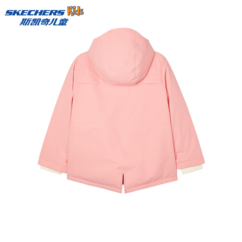 SKECHERS 斯凯奇 儿童中长款保暖羽绒服 423元