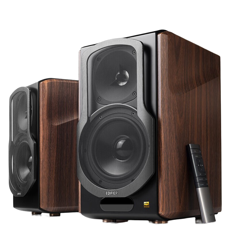 再降价，政府补贴，plus:漫步者 S2000MKIII 划时代新经典 HIFI级2.0有源音箱 蓝牙音箱 电脑音响 电视音响 1330.6元（需领券）