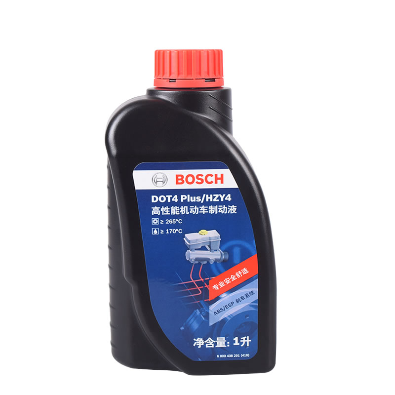 BOSCH 博世 DOT4 plus升級型剎車油 汽車制動(dòng)液/離合器油 通用型1L裝 DOT4 plus通用型2升 券后96元