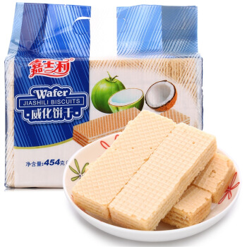 嘉士利 威化饼干 454g 椰味 券后13.8元