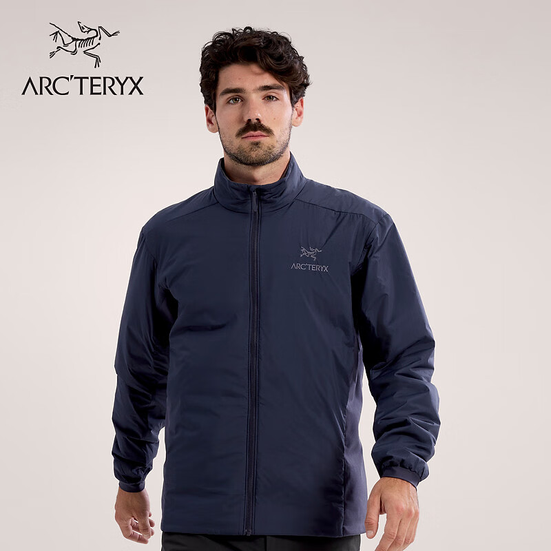 ARC\'TERYX 始祖鸟 ATOM JACKET 男子防风户外棉服 BLACKSAPPHIRE/蓝黑色 L 2340.55元