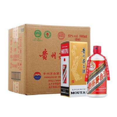 茅台 飞天 海外版 53度 酱香型白酒 500ml*12瓶 整箱装 25739.01元 包邮