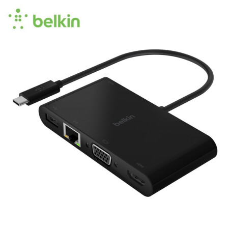 京东PLUS：belkin 贝尔金 AVC004 五合一拓展坞 266.74元（双重优惠）