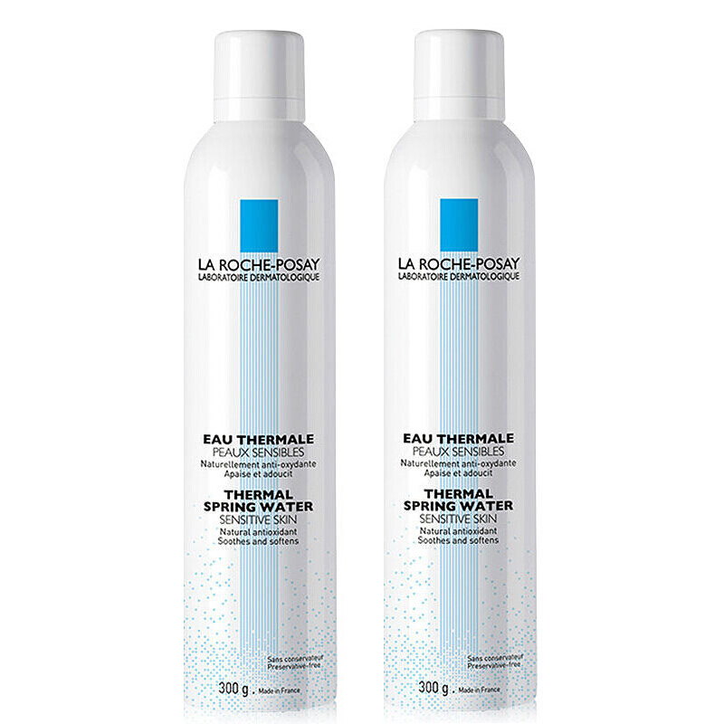 LA ROCHE-POSAY 理肤泉 喷雾300ml*2补水保湿舒缓修复屏障男女爽肤水护肤品 (效期25.8) 198元