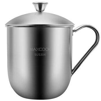 MAXCOOK 美厨 304不锈钢水杯 MCB281 29.9元