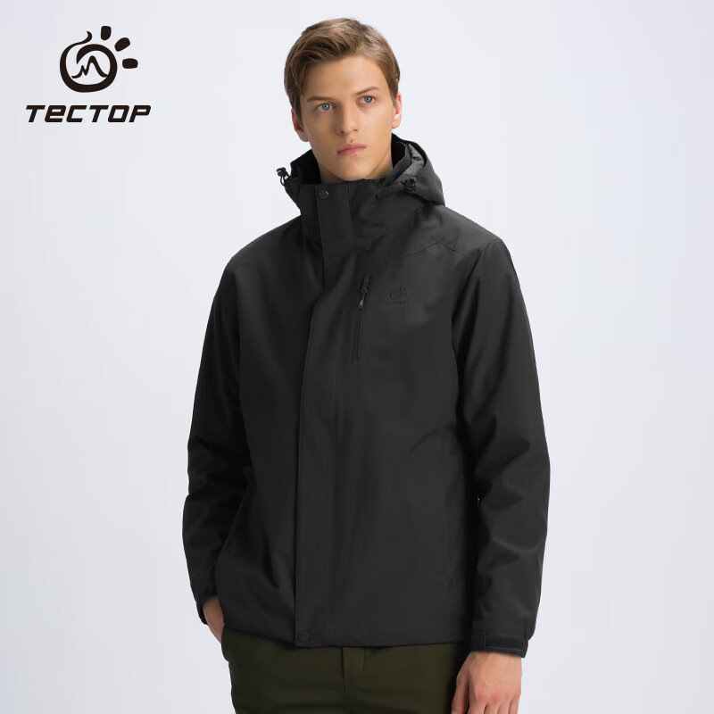 探拓（TECTOP）情侣款三合一两件套登山服 多色可选 157.96元（需领券）