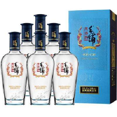 预售：劲牌 毛铺苦荞酒 黑荞 42度 荞香型白酒 500ml*6瓶 整箱装 738元 包邮（定金10元，可抵70元）