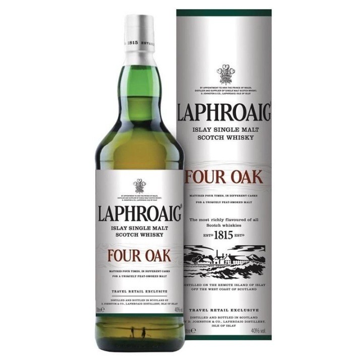 LAPHROAIG 拉弗格 四桶 單一麥芽 蘇格蘭威士忌 40%vol 1000ml 禮盒裝 339元