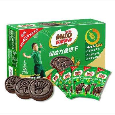 徐福记 Milo 运动力量夹心饼干 经典巧克力味 504g/盒 17.7元包邮（需用券）