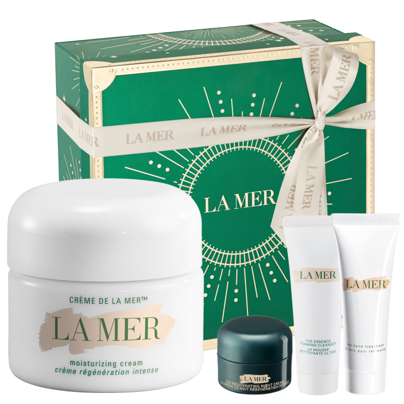 LA MER 海蓝之谜 奇迹面霜 30ml（赠 碧玺洁面30ml+晚霜3.5ml+入会增护手霜30ml） 1610.9元包邮（需凑单）