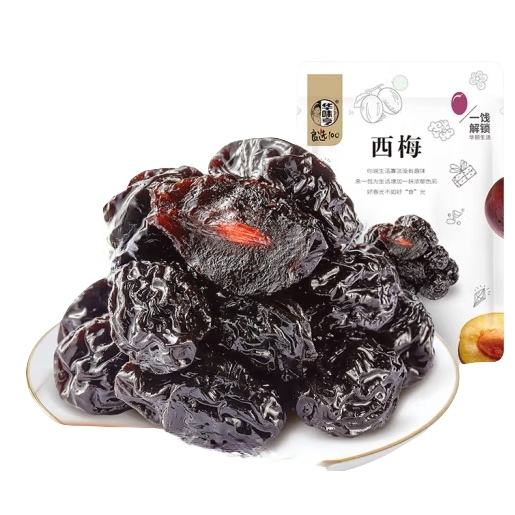 華味亨休閑零食系列 袋裝堅(jiān)果干蜜餞 西梅108g*任選10件 28.6元（2.86元/件）