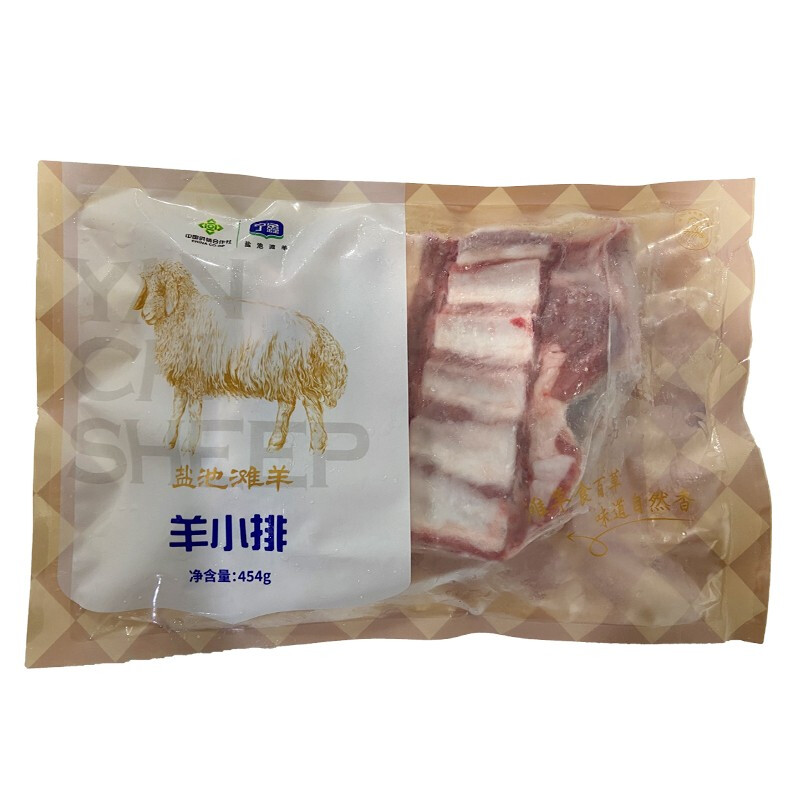 寧鑫 鹽池灘羊 羊小排 454g 49.9元