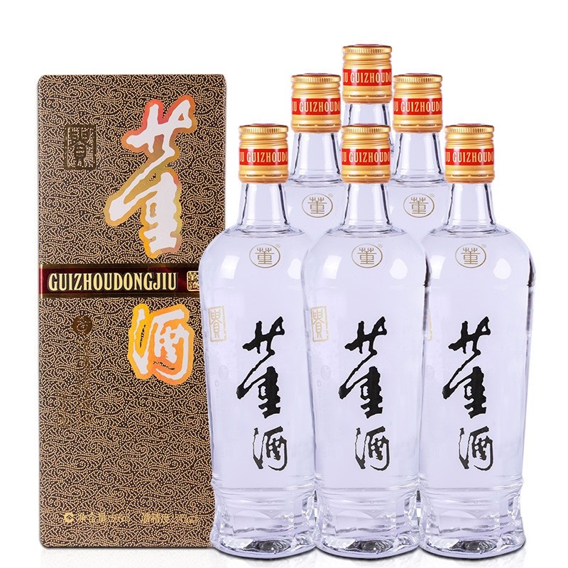 董酒 老貴董 54度 董香型白酒 500ml*6瓶 券后395.6元