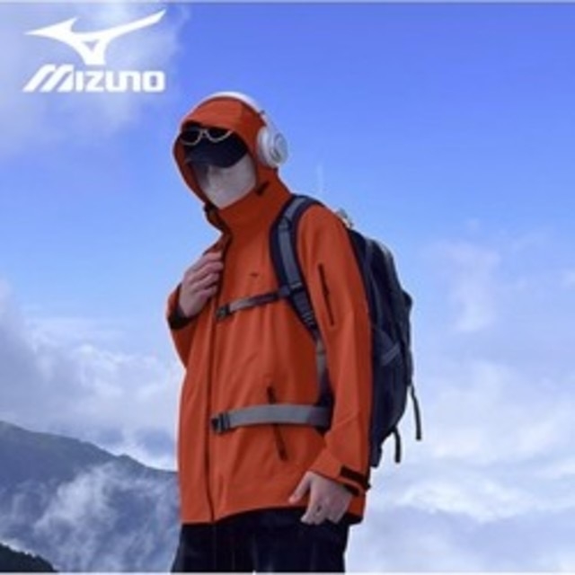 Mizuno 美津濃 硬殼沖鋒衣三合一夾克外套防風(fēng)防水戶外登山服 券后362.81元