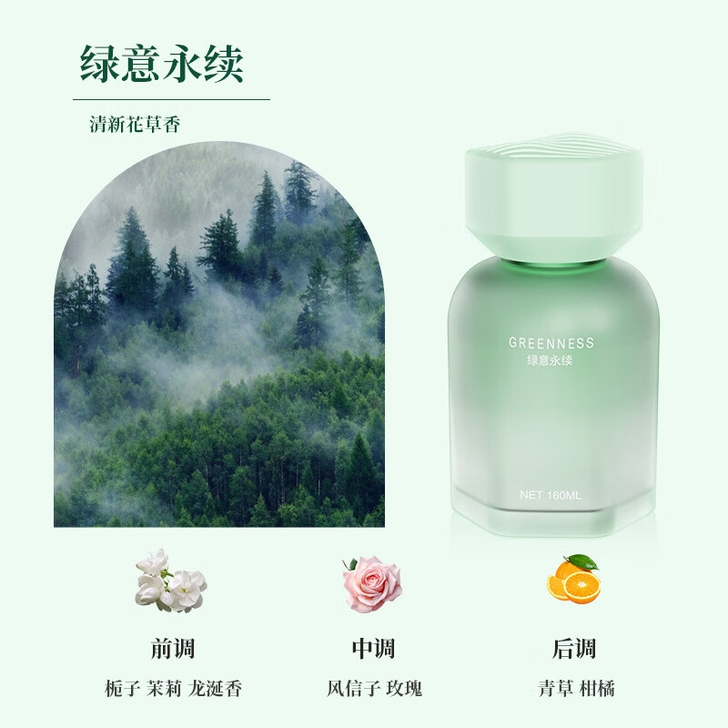 塔羅 汽車香水 綠意永續(xù) 花茶香 1瓶 9.91元（需買2件，需用券）