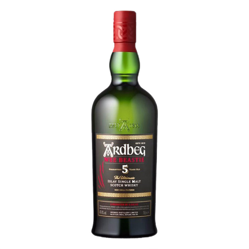 PLUS會(huì)員:雅柏Ardbeg 阿貝 小怪獸 5年 單一麥芽威士忌700ml 216.55元