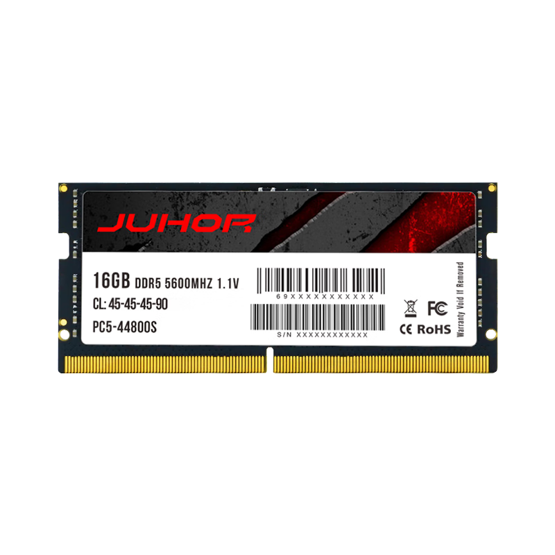 PLUS会员：JUHOR 玖合16GB DDR5 5600 笔记本内存条 2027.86元包邮(可低至202.86元)（需领券）