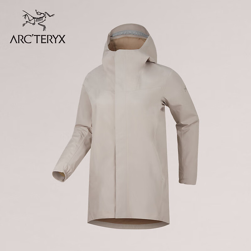 ARC\'TERYX 始祖鳥 SOLANO HOODY 女款防風軟殼夾克 WARM STONE 暖石灰 3000元