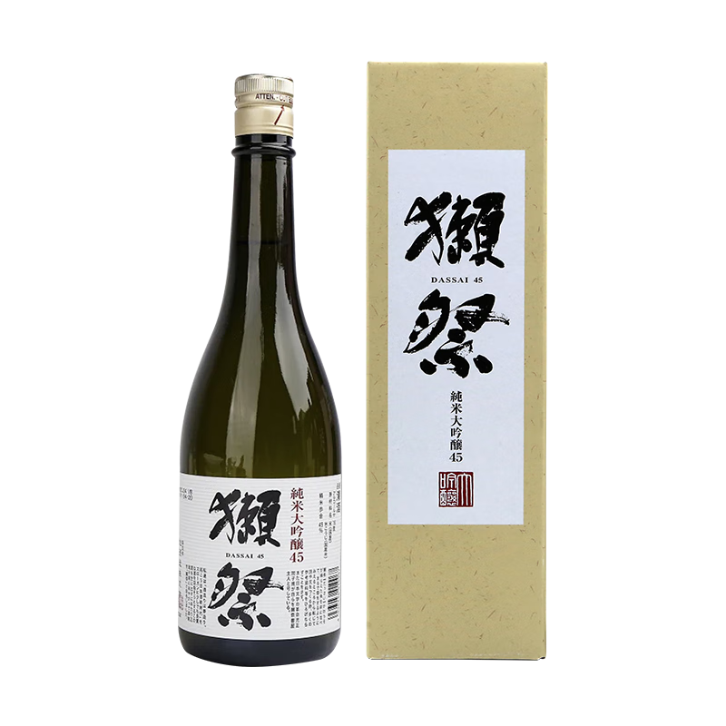 獺祭 45四割五分 純米大吟釀清酒 720ml 168.2元包郵（需用券）