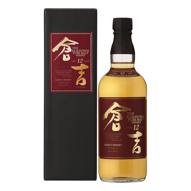 KURAYOSHI 仓吉 12年 日本 纯麦威士忌 43%vol 700ml 券后478元