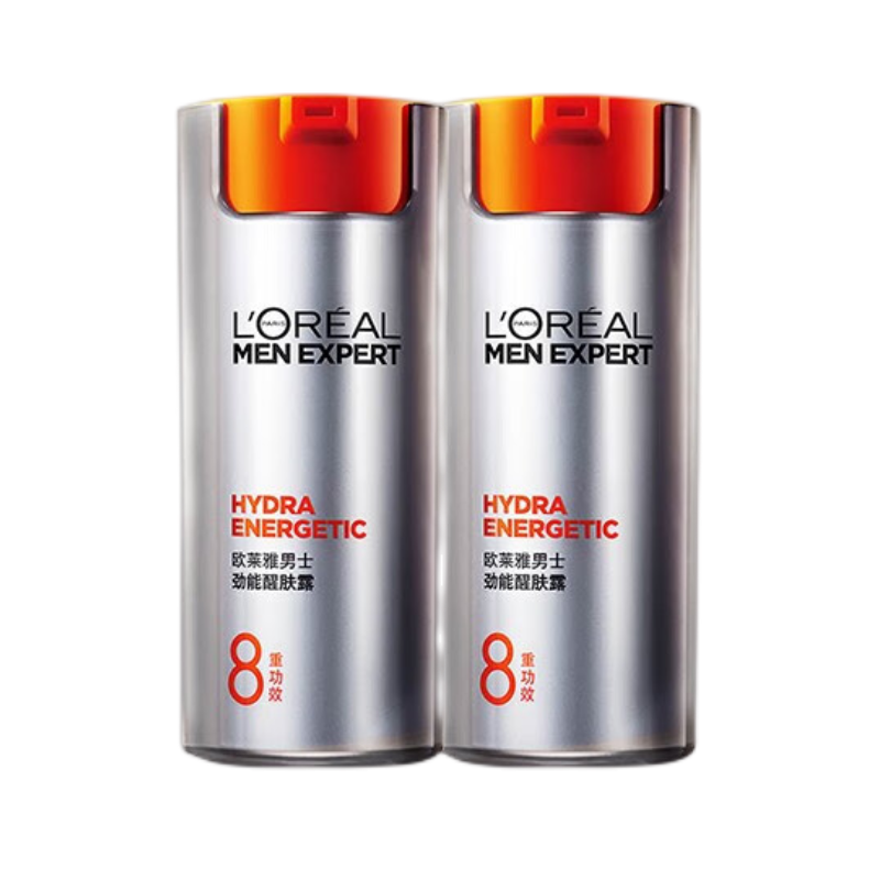 L\'OREAL PARIS 欧莱雅 L\'OREAL劲能醒肤露玻色因烟酰胺修护保湿抗皱淡化细纹提拉紧致面霜中小样 劲85110ml 券后49.8元